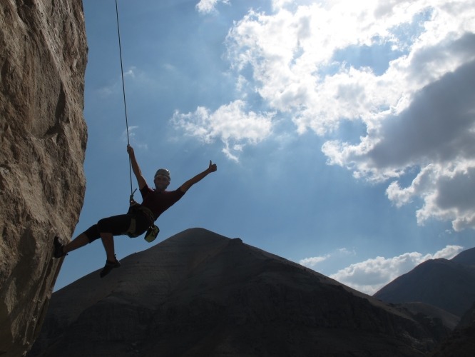 ADV10- Rock climbing in pol-e khab